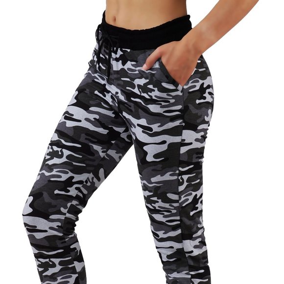 Pants - Camouflage Joggers
